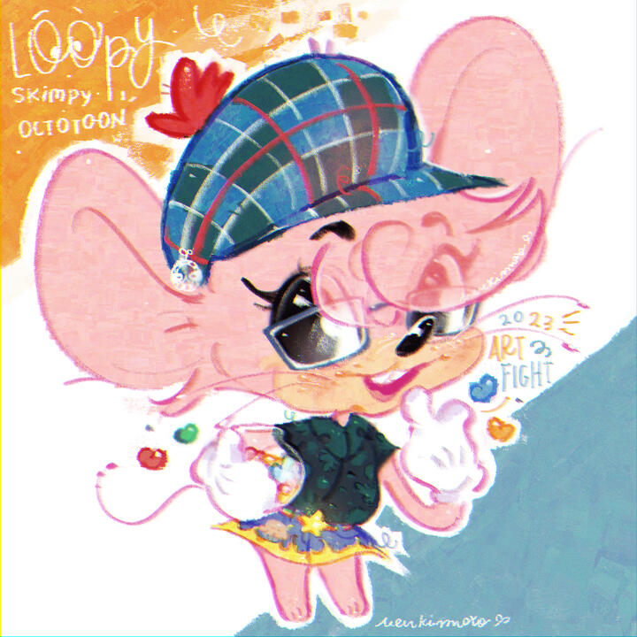 @geekygoofights&#39;s oc on af!!