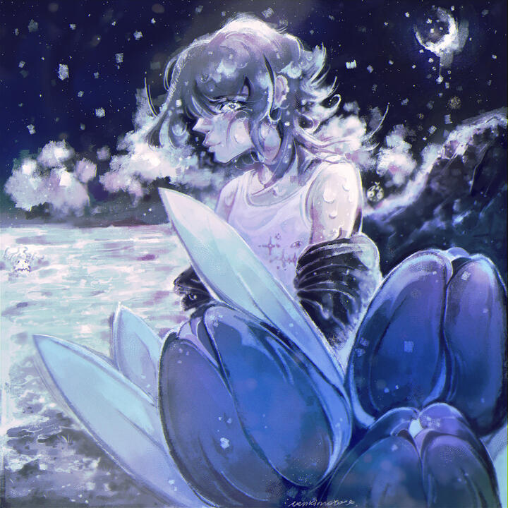 blue - art pride marathon!